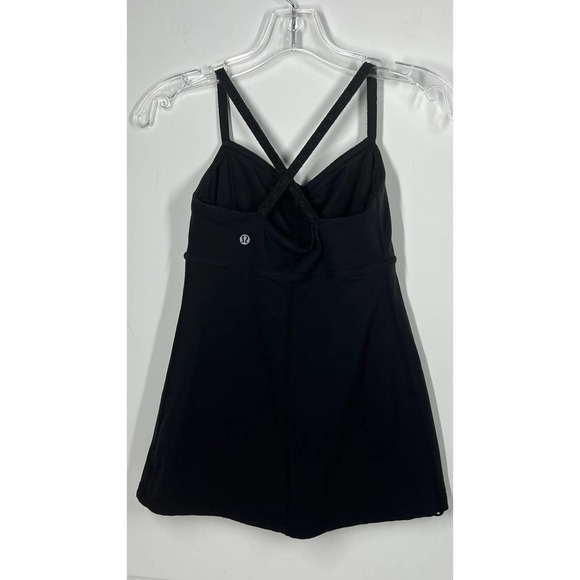 Lululemon Cross Back Cinchable Loose Tank Black 4 NWOT - Picture 8 of 11